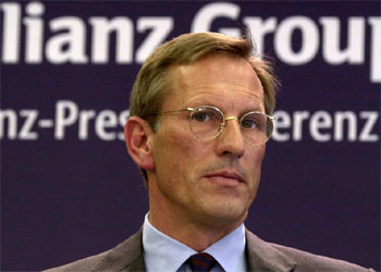 El consejero delegado de Allianz, Michael Diekmann, tras su nombramiento en abril pasado.