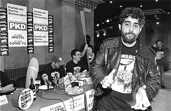 Presentación en Bilbao del Partido del Karma Democrático.