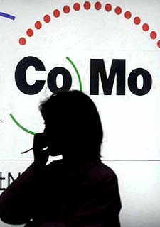 Una abonada japonesa a los servicios i-Mode.