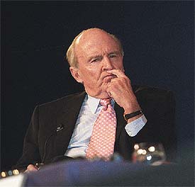 Jack Welch durante su intervención el pasado jueves en  Expomanagement .