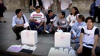 Voto simbólico, confusión electoral