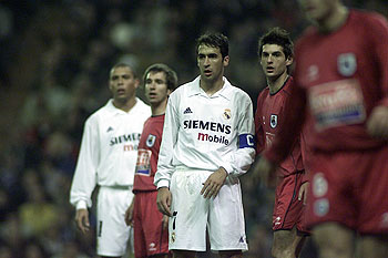 Ronaldo, López Rekarte, Raúl y Jáuregi.