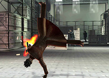 Imagen del juego  'Enter The Matrix'.