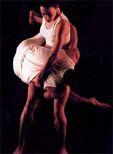 Thomas Noone y Nuria Martínez, en una coreografía del bailarín.