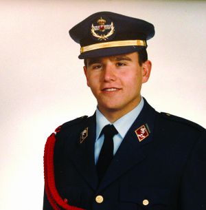 El suboficial que no tenía previsto tomar ese vuelo