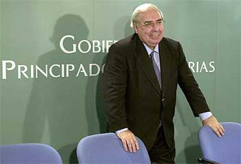 El socialista Vicente Álvarez Areces, presidente del Principado.