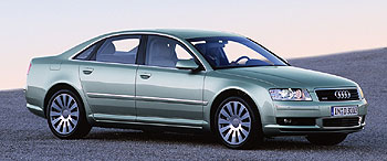 El A8 estrena un turbodiésel más ligero y casi tan potente como el 5.0 V10 del Phaeton.