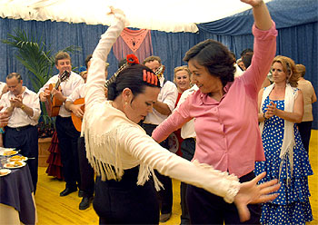 Rosa Aguilar sigue de feria