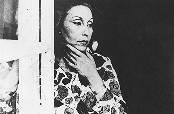 La escritora Clarice Lispector.