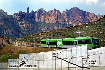El cremallera de Montserrat, a punto para la inauguración