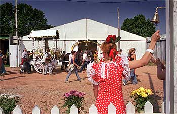 Empieza la romería del Rocío