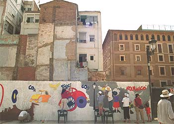 Murales populares en Velluters