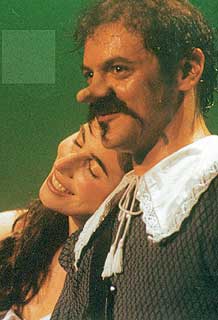 Representación de 'Cyrano', por el grupo Teatro Meridional.