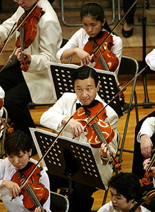 El príncipe y la música.