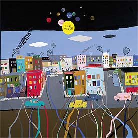  I'am the sun  (2002), de Chris Johanson.