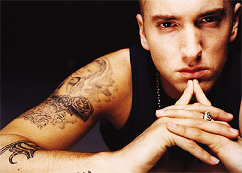 Eminem, el rapero de Detroit, realiza estos días una gira por Europa.