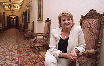 La diputada de CiU Maria Lluísa Expósito.