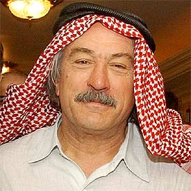 El jeque Robert de Niro.