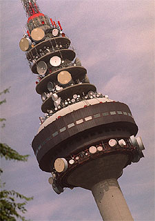 Torrespaña  (El Pirulí),  en Madrid.