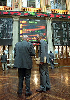 Sólo seis valores del Ibex 35 registran pérdidas en el año.