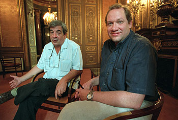 Eliseo Alberto y Rafael Rojas, ayer en la Casa de América de Madrid.