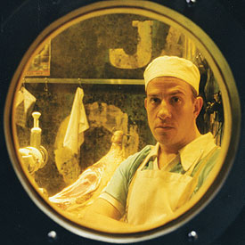 El actor Marcial di Fonzo Bo, en el monólogo  'Borges ', de Rodrigo García.