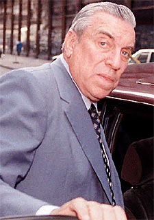 El ex torturador y general retirado Antonio Bussi.