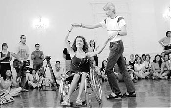 Baile para minusválidos