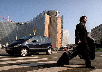 Edificio de la Comisión Europea en Bruselas