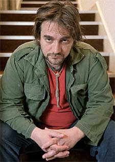 El músico Vicentico.