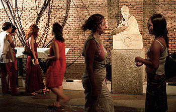 El Museo Sorolla de Madrid, el pasado miércoles por la noche.rnrn rnrnGORKA LEJARCEGI