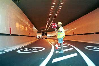 Un nuevo túnel atraviesa Montjuïc por debajo de Miramar