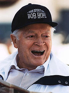 El cómico Bob Hope.