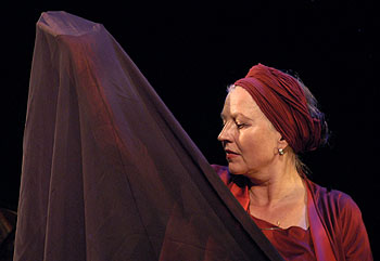 Hanna Schygulla, en el estreno en Peralada de  Borges y yo .