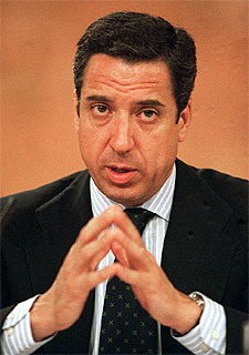 Eduardo Zaplana, en una imagen de archivo.