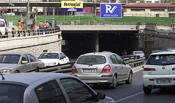 CIERRE PARCIAL DEL TÚNEL DE LAS GRANDES VÍAS.