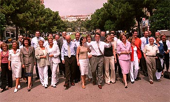 La primera foto sin Pujol de los candidatos de CiU