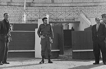 El Che, en la plaza de Vista Alegre.