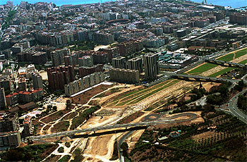 Listo el tercer puente sobre el río Francolí en Tarragona