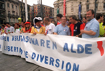 COMPARSAS DE PROTESTA.