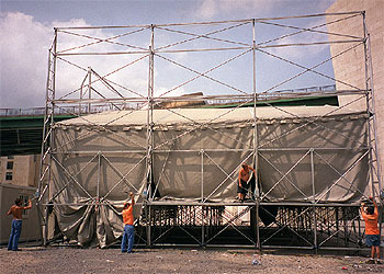 LEVANTANDO EL CAMPAMENTO.