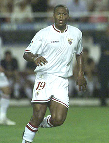 Baptista, en el partido ante el Atlético.