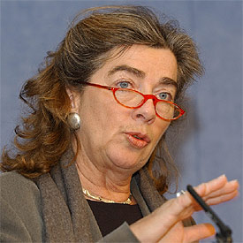 La comisaria Michaele Schreyer.