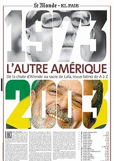 Portada del suplemento  La otra América. 