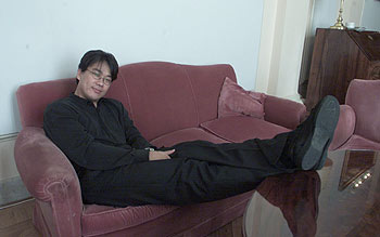 Bong Joon Ho, director de  Memories of murder,  en San Sebastián.