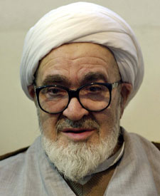 El gran ayatolá Husein Alí Montazeri, en enero pasado.