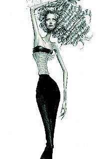 Dibujo de  Verino para primavera-verano 2004.