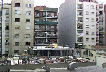 La construcción de un hotel en el Eixample subleva a los vecinos