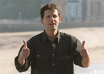 Peter Webber, director de  La joven de la perla,  ayer en San Sebastián.