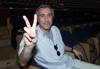 El director georgiano Dito Tsintsadze, ganador de la Concha de Oro por la película  Schussangst. 